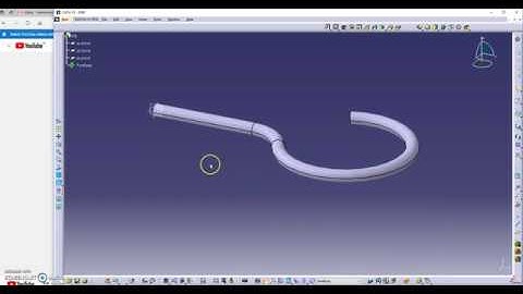 CATIA V5 Tutorial-6 RIB Command