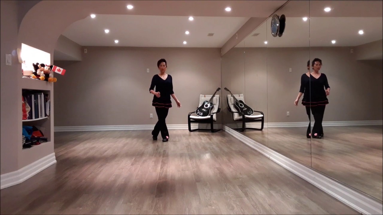Can't Take My Eyes Off You line dance (dance & teach) - YouTube