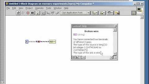 LabVIEW Tips: Determine the cause of a broken wire