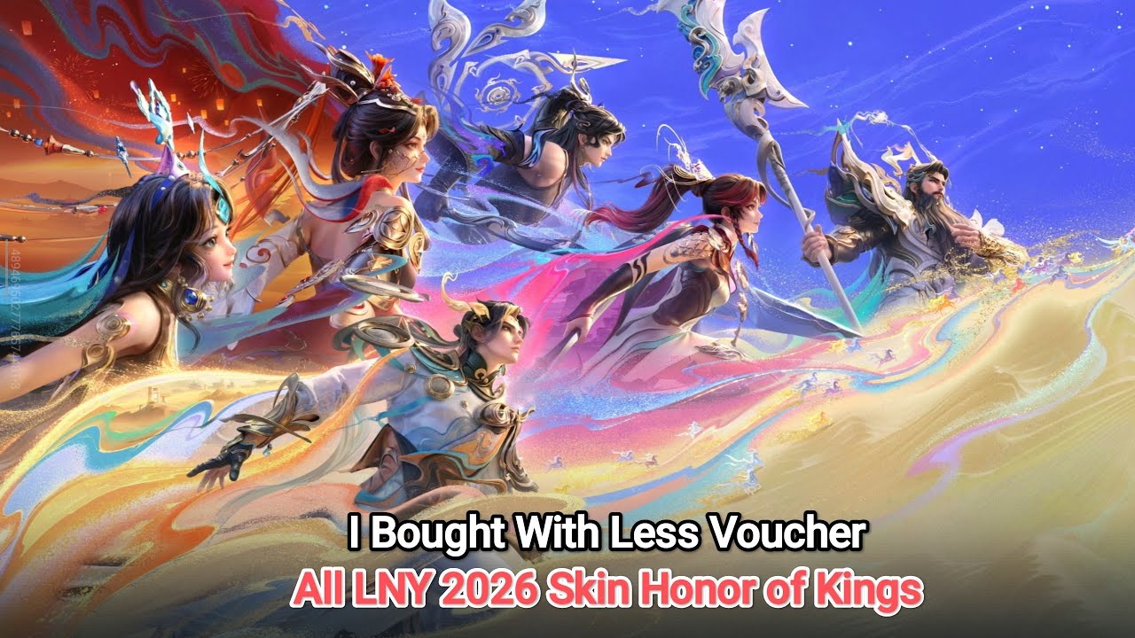 I Bought All LNY 2026 Skin on Honor of Kings With Less Voucher