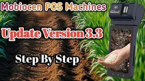 Mobiocen fertilizer pos machine update /Mobiocen Pos 3.3 version kaise update kare.