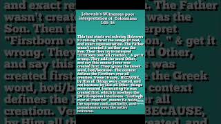 The watchtower org added ‘Other’ to the Bible text!