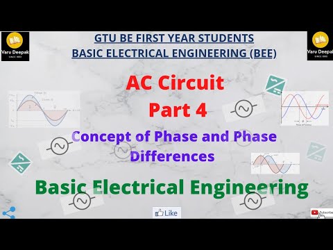 AC Circuit Part 4||Basic Electrical Engineering ||Concept of Phase and ...