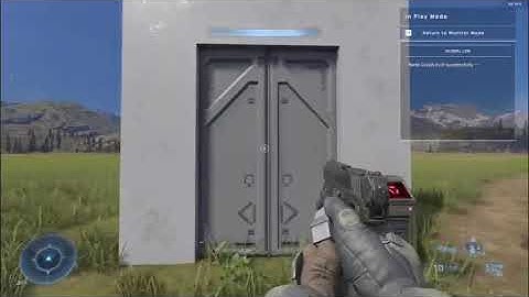 Halo Infinite Forge breakable door prefab!