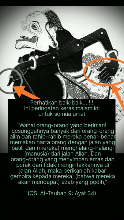 PERINGATAN TENTANG HARTA | Satrio piningit | ratu adil | imam Mahdi | Sabdo Palon | sufi | kejawen