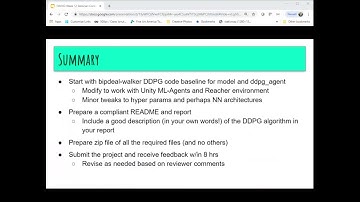 DRLND Project 2:  Continuous Control