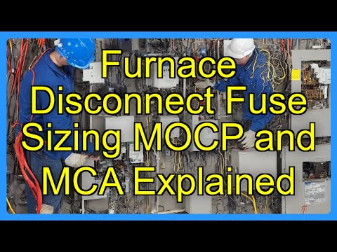 Main Disconnect Fuse Sizing