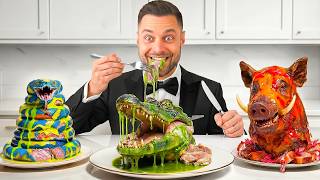Max the Meat Guy Cooked the World’s DEADLIEST Animals | 1hour Challenged EVERY YouTube Chef