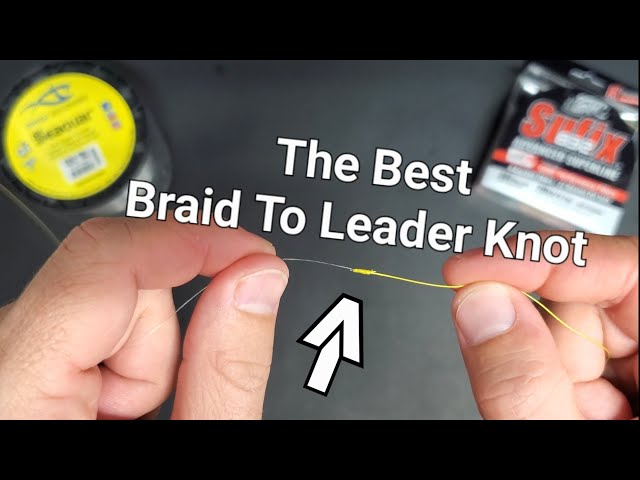 The Best Braid To Leader Knot. #crazyalberto #seaguar #sufix #knot