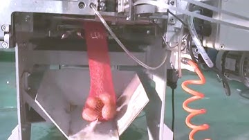 Nylon Mesh Net Bag Packaging Machine Onion potato bagging equipment Empaquetadora de cebollas