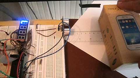 Interface HC-SR04 Ultrasonic Distance Sensor with ATmega32A