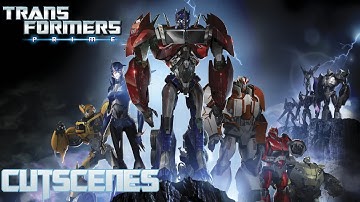 Transformers Prime: The Game - All 3DS Cutscenes [HD]