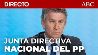 🔴 Feijoo preside la Junta Directiva Nacional del PP tras las elecciones andaluzas