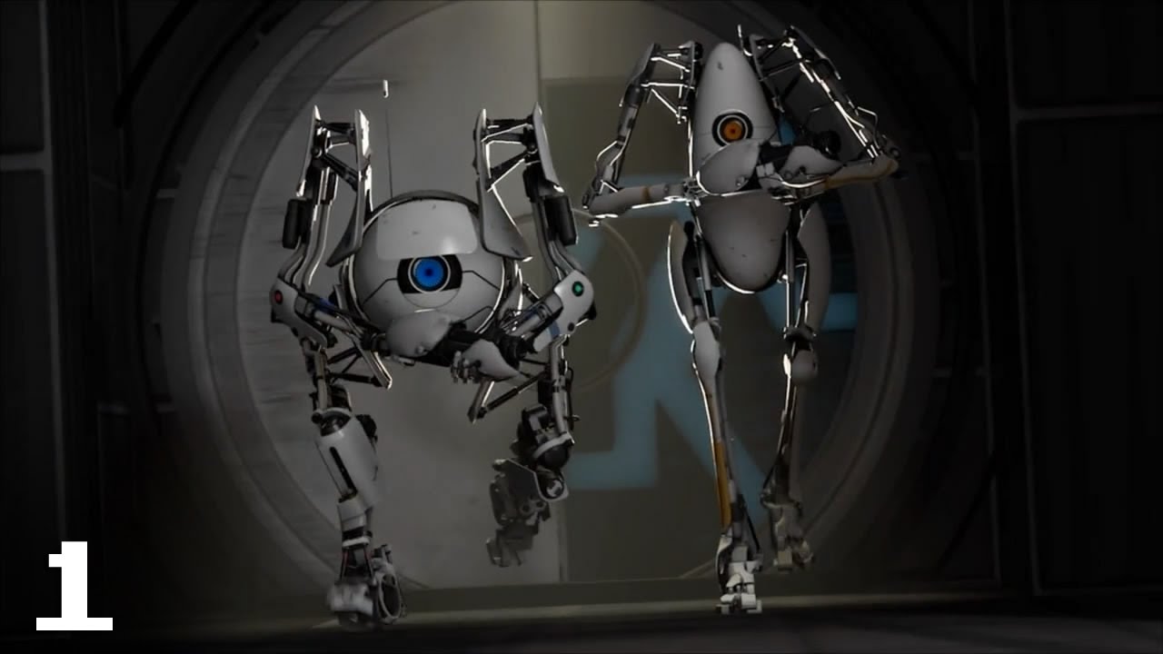 Portal 2 роботы атлас фото 8