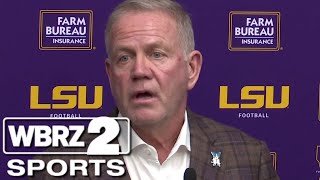 WATCH: Brian Kelly speaks about LSU's 2025 recruiting class on early signing day