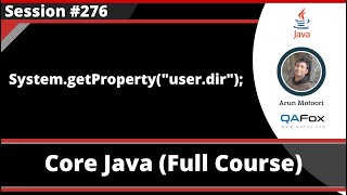 System.getpropertyuser.dir - Java - Part 276