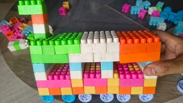 Satisfying DIY ASMR Building Block, relaxation #asmrvideo #buildingblocks 