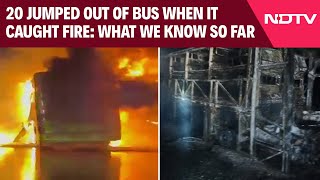 Andhra News | 20 Jumped Out Of Bus When It Caught Fire: What We Know About Hyderabad-Bengaluru Crash