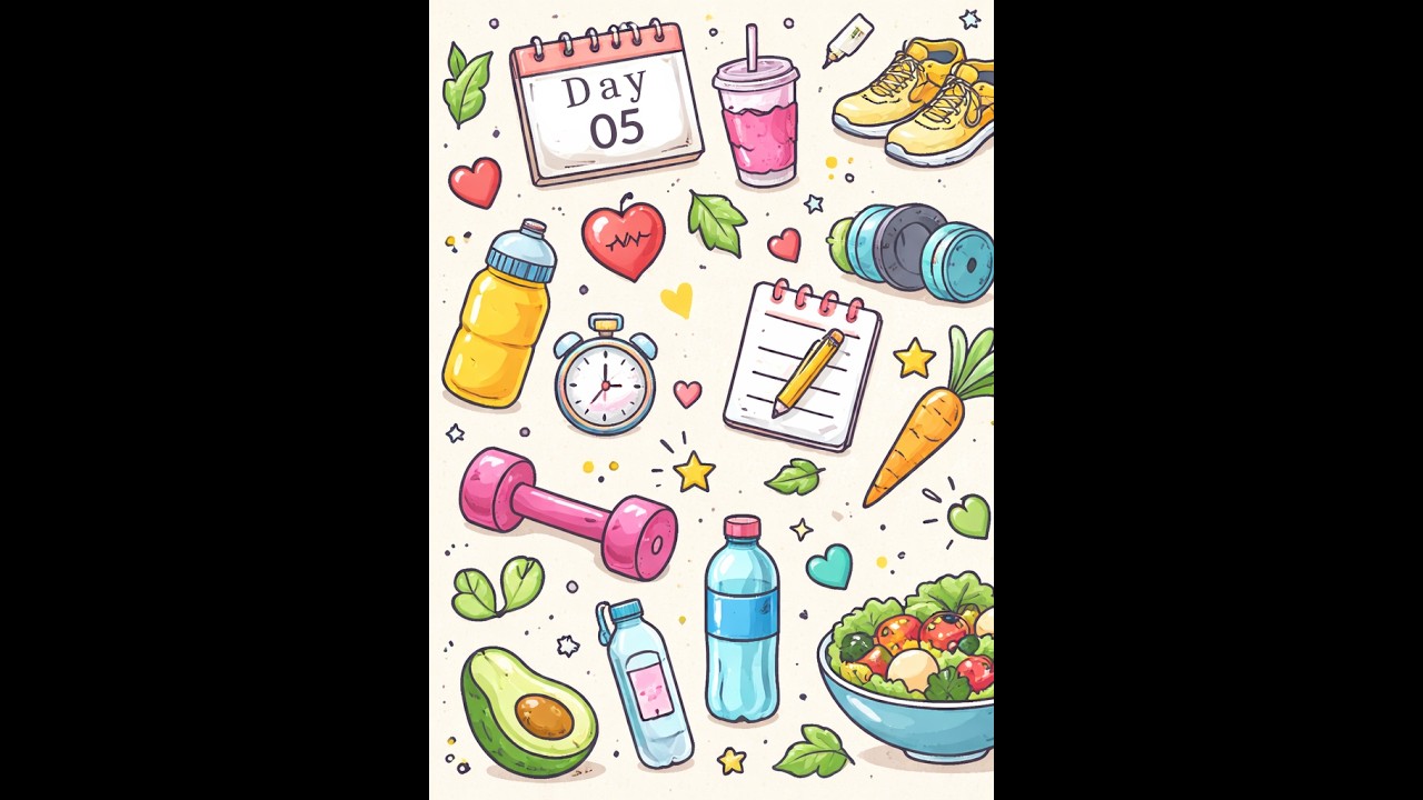 📝🥗 Dia 04  - Cambio físico 🍽️🍏