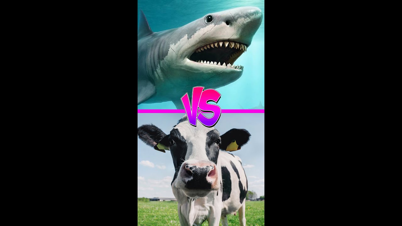Nature facts - Cow vs Shark