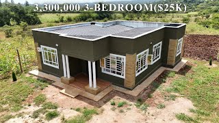 UNBELIEVABLE! Ksh. 3,300,000 Bungalow Built By A 25 -Year Old Kenyan In The Diaspora 💯❤️