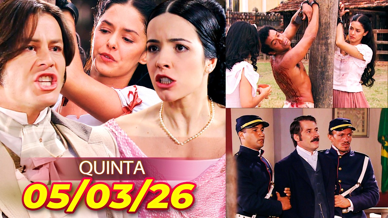 A Escrava Isaura (05/03/2026) Capítulo de Hoje Completo, Quinta-Feira - Resumo