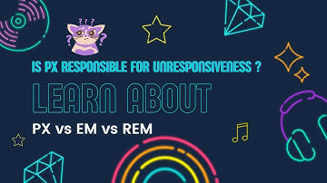 Never Use Pixel/px units ! Use em/rem instead | Learn why 😲