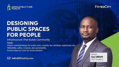 Designing Public Spaces for People