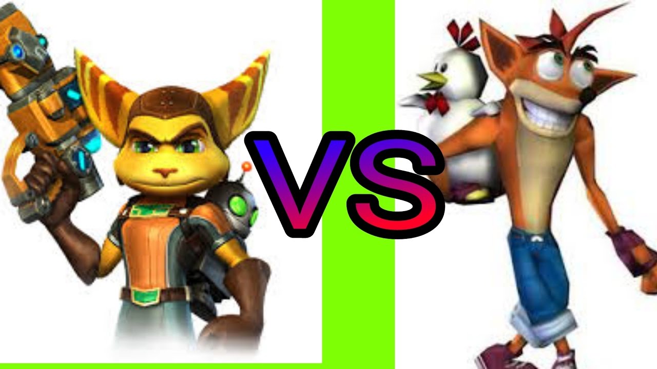 CRASH BANDICOOT VS RATCHET (BATALLA DE HÉROES) KRONNO & ZAMORA KREETG