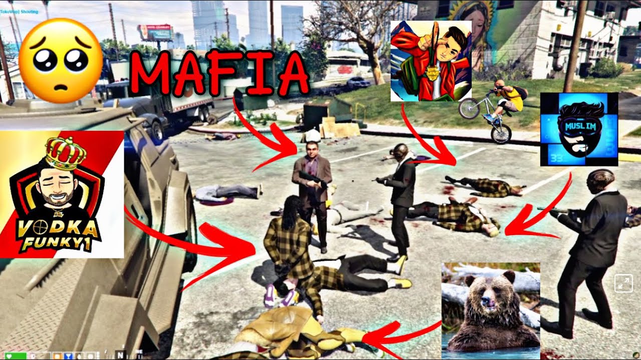 موت لمعدوي و الدب واصدقائه على يد المافيا  RIP Vodkafanky1 and grizzly 🪦😔😔