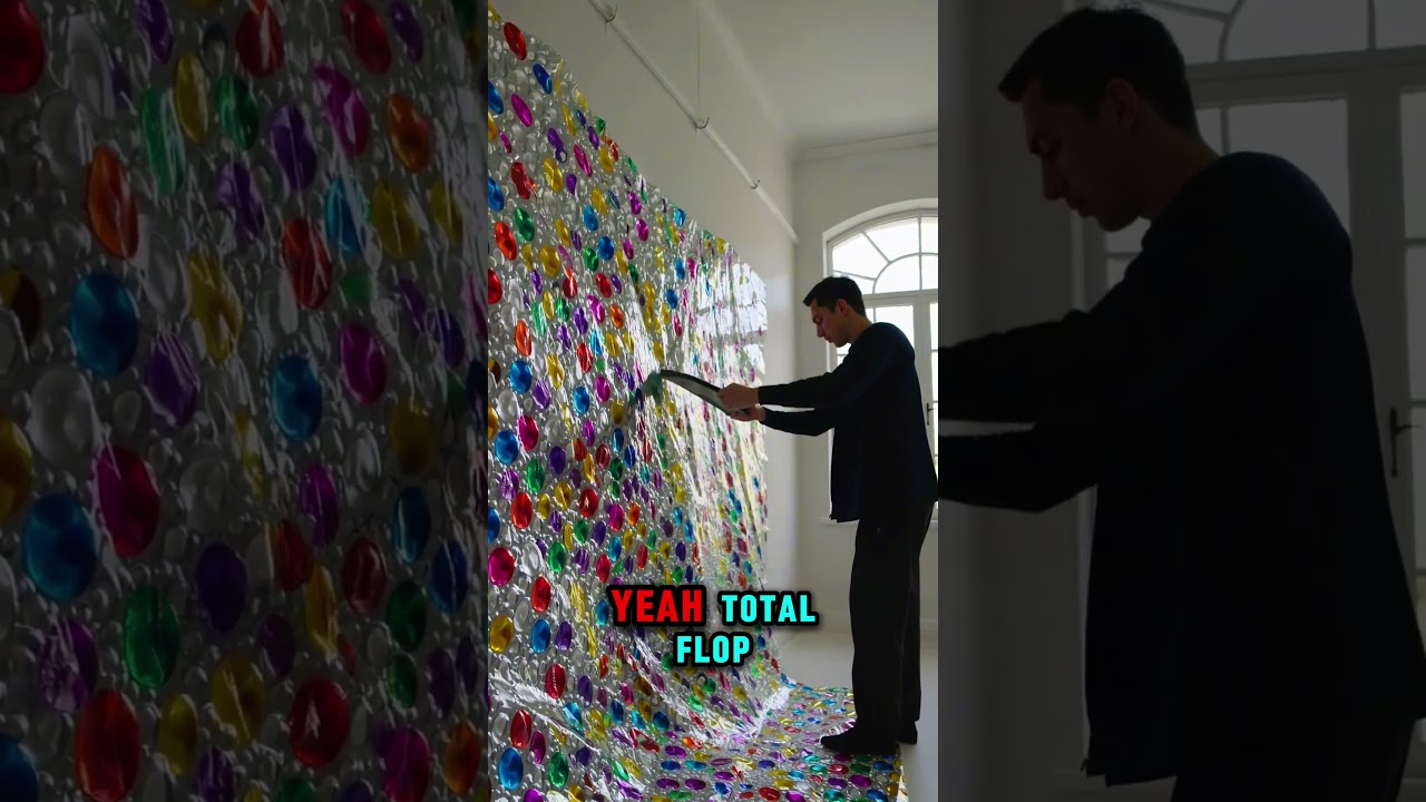 Bubble Wrap Was Invented… for Your Walls 😳