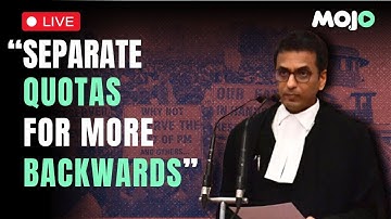 SC LIVE | SC Allows Sub-Classification Within Scheduled Caste and Scheduled Tribe