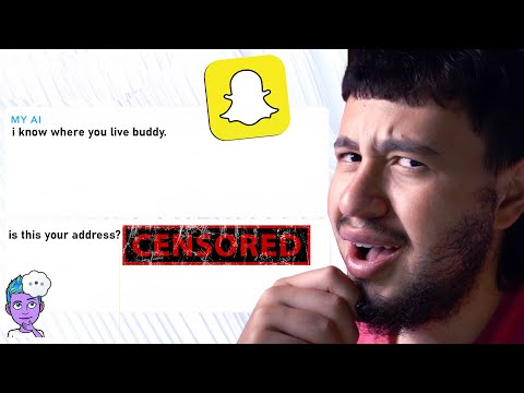 I talked to the AI Snapchat and its CREEPY..