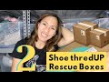 Can I Make Money Off These Two thredUP Shoe Rescue Boxes? Unboxing to Sell On Poshmark and eBay!