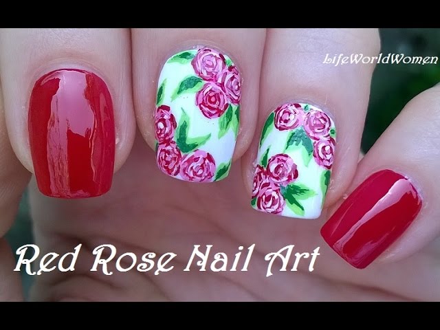 Rose Flower Nail Art Stickers Spring Summer Nail Decals Watercolor Blossom Flower  Rose Red Pink Nail Designs Water Transfer Nail Accessories Floral Nail Art  Supplies for Women DIY Acrylic Nails12Pcs E2