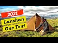 Budget wild camping  backpacking tent  lanshan 1 2021 version