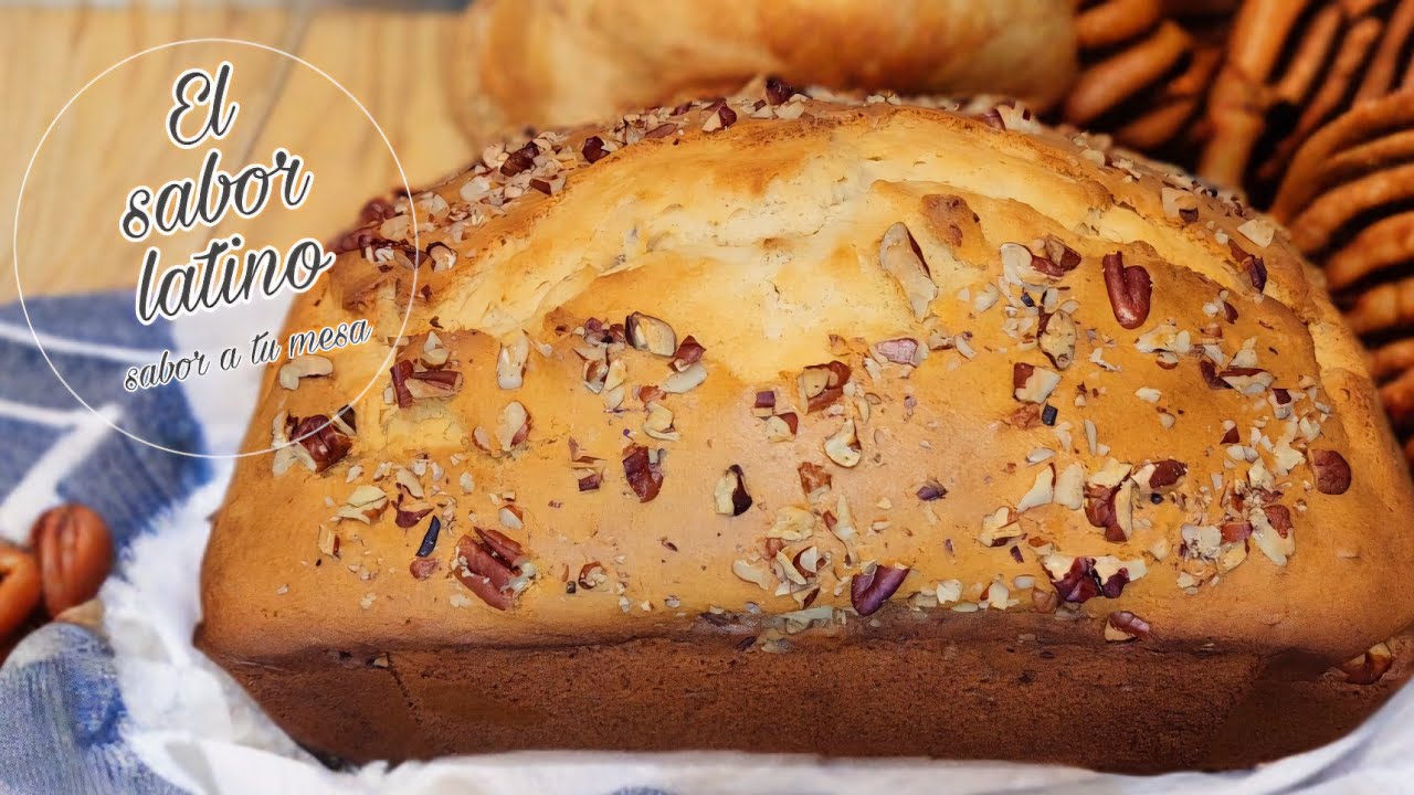 🔴Como Hacer Un Delicioso Panque de Nuez Casero 💥Esponjoso y Bien Rico👌