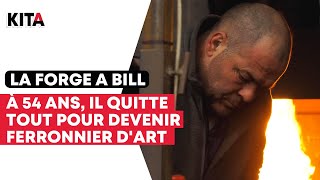 À 54 ans, cet artisan quitte tout et se lance dans la ferronnerie d'art