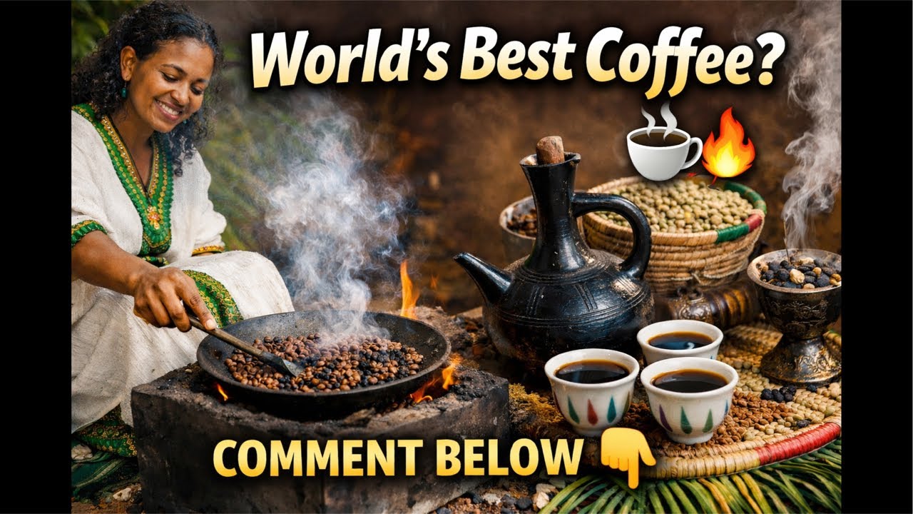 ቡና  መጠጣት የሚወድ?How Ethiopians Make the World’s Best Coffee ☕🔥COMMENT BELOW 👇#coffee #ethiopian .