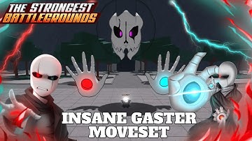 [OP] TSB UNDERTALE GASTER MOVESET SCRIPT CUSTOM MOVESET,GASTER BLASTER,SANS DUO ATTACK,GASTER HANDS