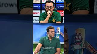 Tanveer Ahmed Pakistan coach or selection committee per Q Ghussa huwy? #cricket #short #pakistan