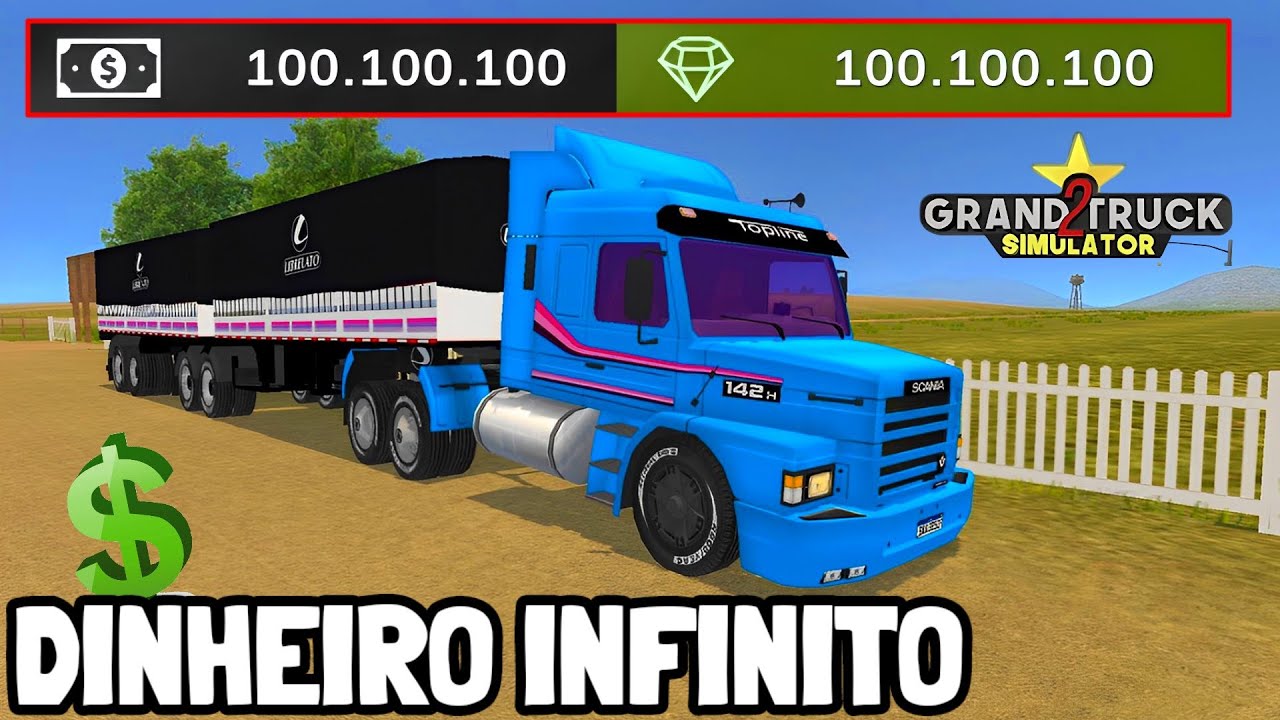 🥇GRAND TRUCK SIMULATOR 2 MOD DINHEIRO INFINITO & TODOS OS CAMINHÕES ...