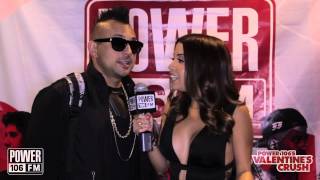 Sean Paul Backstage At Valentines Crush 2014