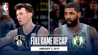 Full Game Recap: Nets vs Celtics | Kyrie Returns From Injury