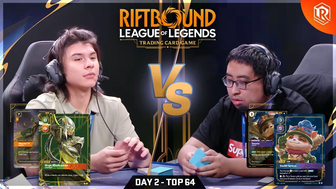 $30K Riftbound National Open – Top 64 | Teemo vs Master Yi | Runes & Rift