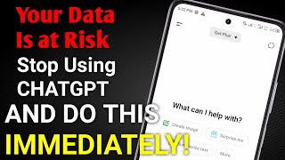 STOP Using ChatGPT Without Watching This! | Your Privacy Could Be at Risk