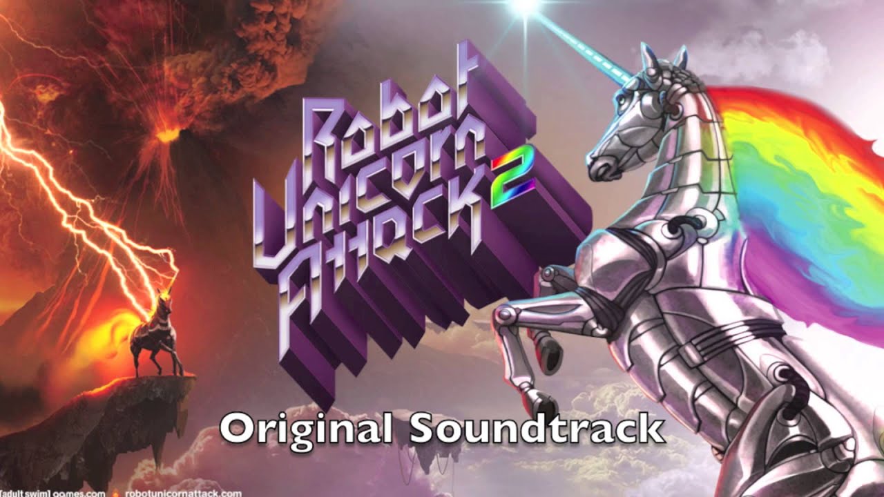 Robot Unicorn Attack 2 Soundtrack 1 Land Of Rainbows YouTube