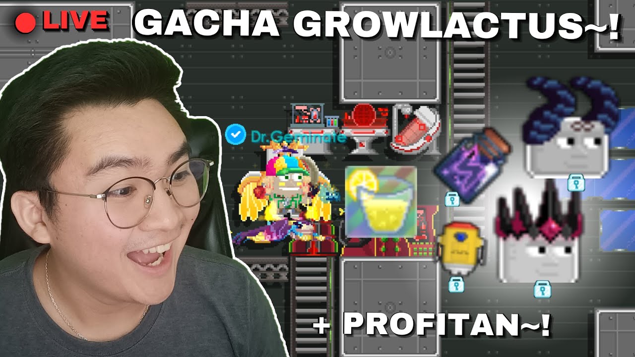 GACHA GROWLACTUS SEKALIAN PROFITAN STARTOPIA!! | Growtopia Live - YouTube