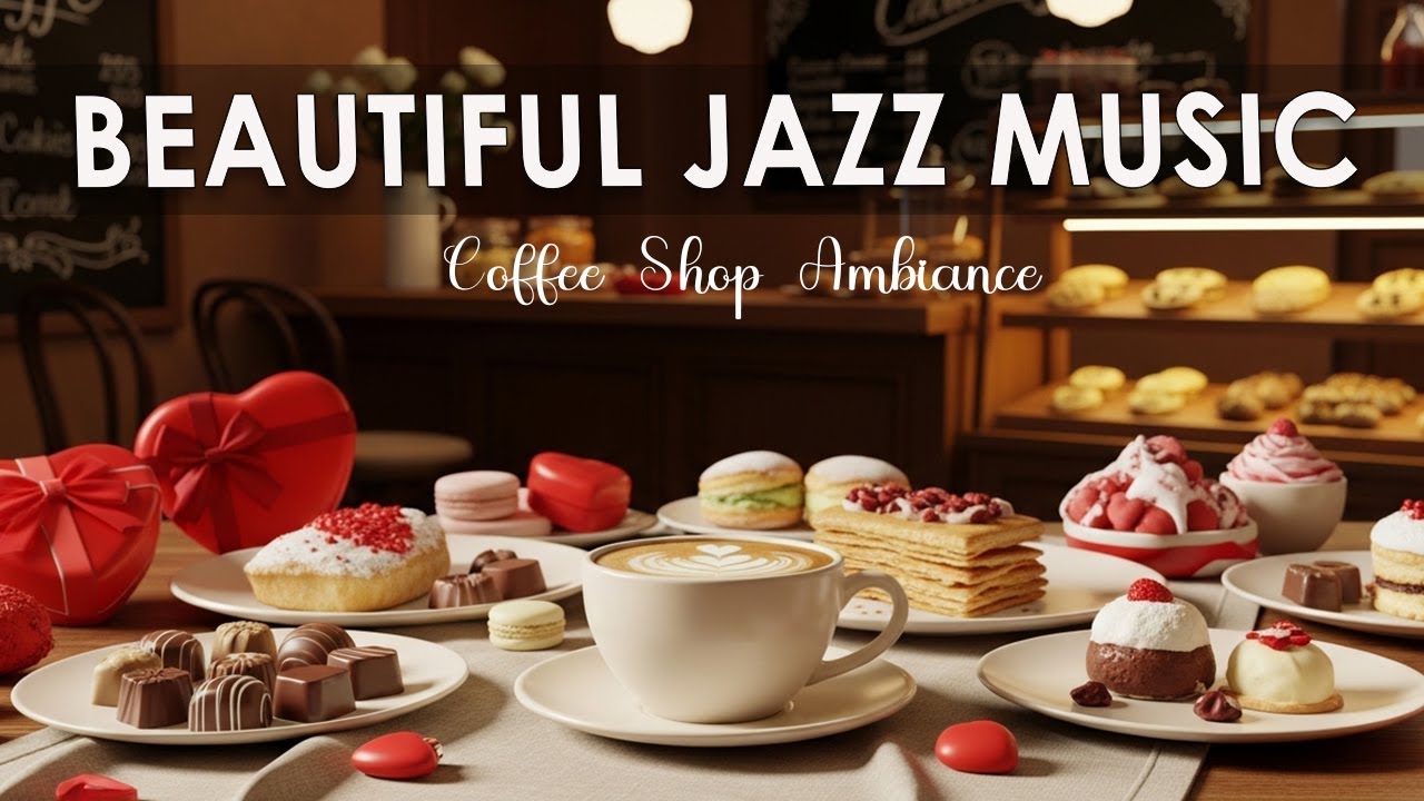 Beautiful Jazz Music ☕ Coffee Shop Ambiance & Cozy Café Music for Enjoy Your Morning