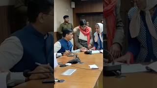 Public hearing IAS Officer Akshat Jain Collector DM UPSC Civil Services Exam Topper LBSNAA Aspirants